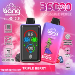 BANG ICE LEVEI 36000口拋棄式電子煙|冰涼升級,持久暢吸-1 BANG ICE LEVEI 36000口拋棄式電子煙|冰涼升級,持久暢吸-1