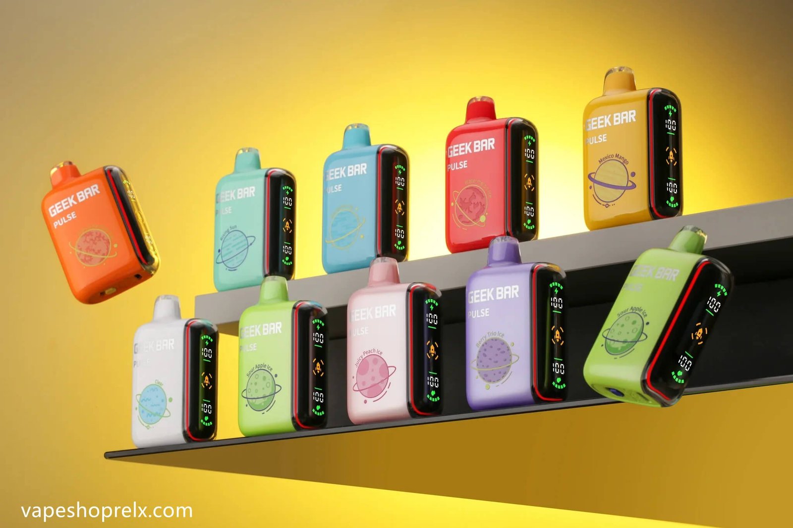 GEEK BAR PULSE 小火箭15000 Puffs 一次性電子煙|可充電LED顯示拋棄式霧化棒多模式調節-2 GEEK BAR PULSE 小火箭15000 Puffs 一次性電子煙|可充電LED顯示拋棄式霧化棒多模式調節-2