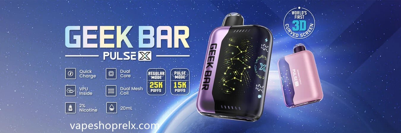 GEEK BAR PULSE X 25000Puffs星空一次性可充電電子煙|拋棄式超大容量全球爆款-2 GEEK BAR PULSE X 25000Puffs星空一次性可充電電子煙|拋棄式超大容量全球爆款-2