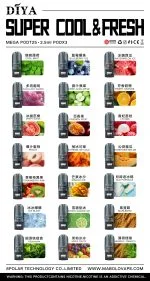 DIYA 霧化彈叮啞馬來西亞版買十送一|適配RELX悅刻一代|口感濃郁不卡喉