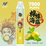 INF無限7500口拋棄式電子煙 海鹽檸檬