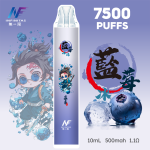 INF無限7500口拋棄式電子煙 藍莓